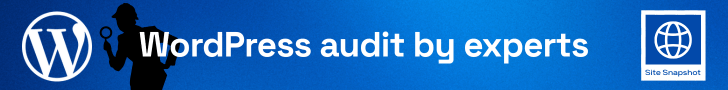 Banner 728x90 - Site Snapshot [Offer]