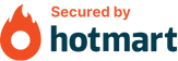 Logo indicating payment security by Hotmart.